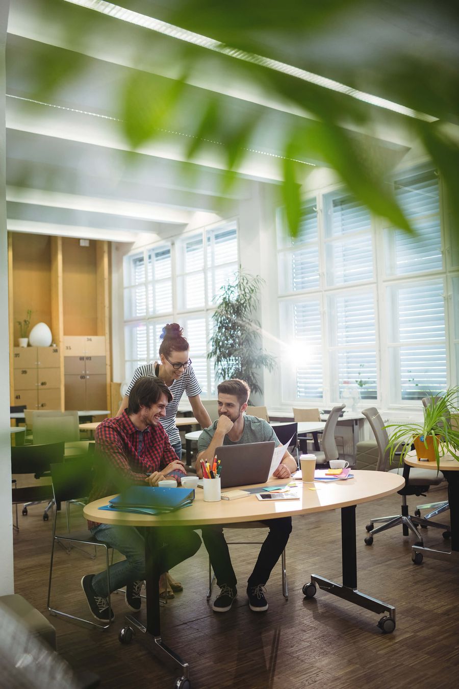 Beratungsgespräch im Büro von Fulminant Finanzdienstleistungen